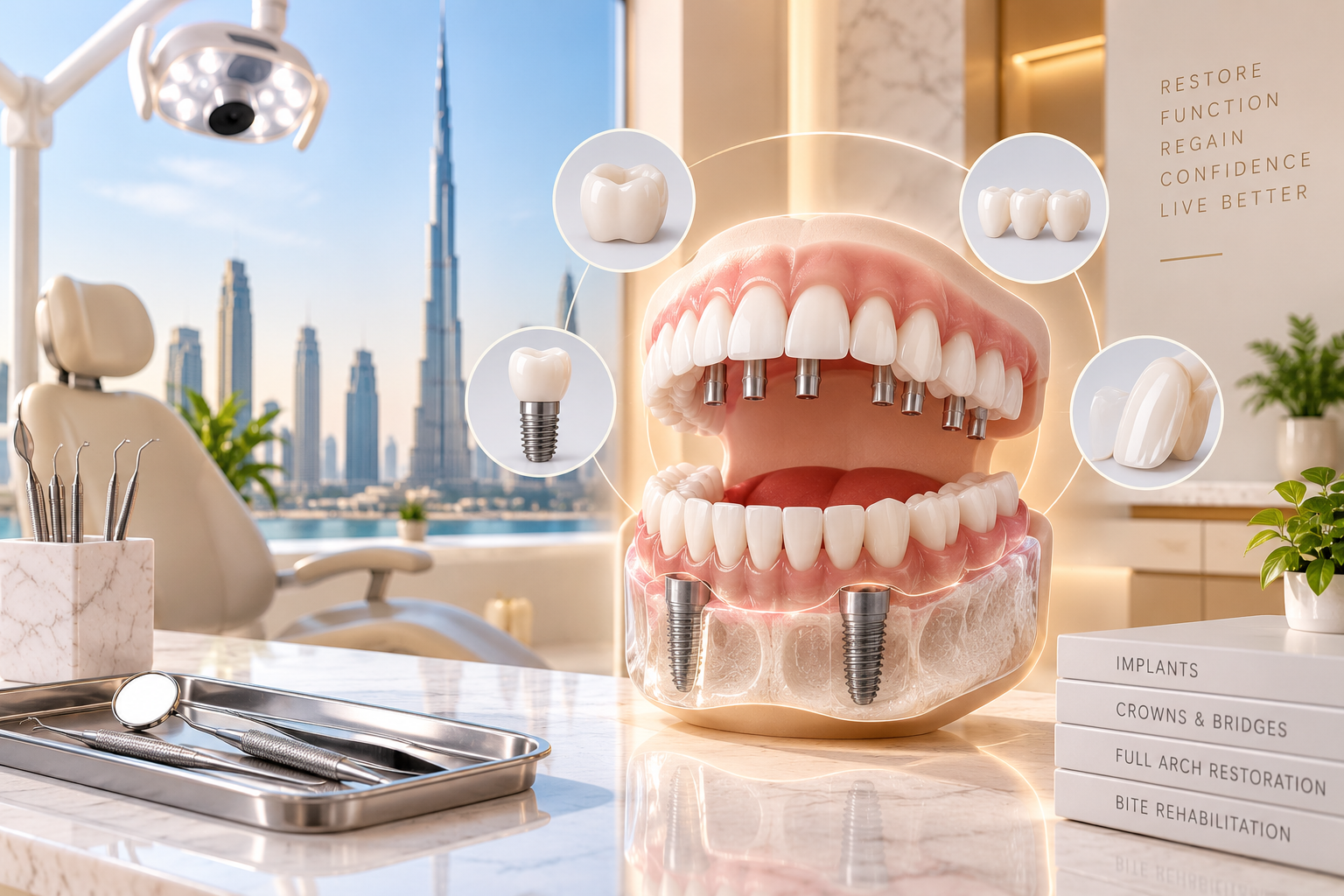 Full Mouth Rehabilitation Cost in Dubai 2026: Complete Restoration Price Guide